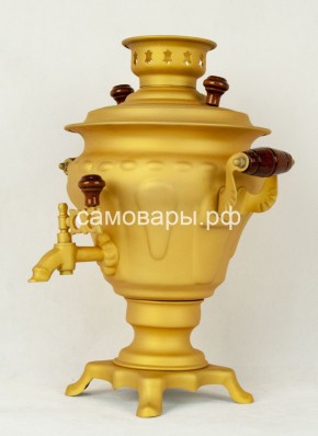 Электрический самовар "Русское золото" матовая груша на 2 литра (Ограниченная серия) в Глазове - glazov.mebel-74.com | фото