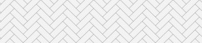 Фартук Метро керамик (белая) CPL пластик МДФ 6 мм в Глазове - glazov.mebel-74.com | фото