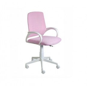 Кресло Ирис White сетка/ткань розовая в Глазове - glazov.mebel-74.com | фото