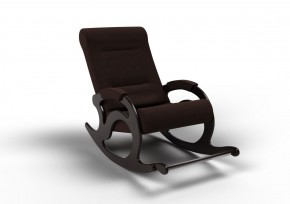 Кресло-качалка Тироль 12-Т-ГР (ткань/венге) ГРАФИТ в Глазове - glazov.mebel-74.com | фото