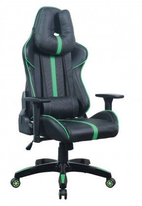 Кресло компьютерное BRABIX "GT Carbon GM-120" (черное/зеленое) 531929 в Глазове - glazov.mebel-74.com | фото