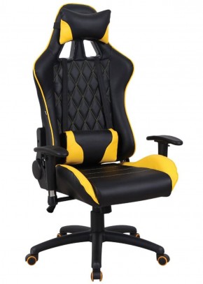 Кресло компьютерное BRABIX "GT Master GM-110" (черное/желтое) 531927 в Глазове - glazov.mebel-74.com | фото