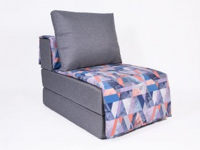Кресло-кровать бескаркасное Харви (серый-сноу деним) в Глазове - glazov.mebel-74.com | фото