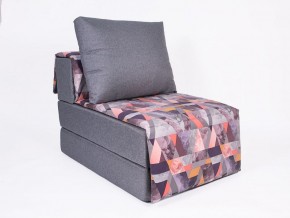 Кресло-кровать бескаркасное Харви (серый-сноу манго) в Глазове - glazov.mebel-74.com | фото