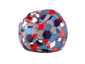 Кресло-мешок Мяч M (Geometry Slate) в Глазове - glazov.mebel-74.com | фото