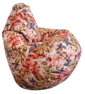 Кресло-мешок Цветы L в Глазове - glazov.mebel-74.com | фото