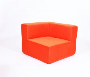 Кресло-угловое-модуль бескаркасное Тетрис 30 (Оранжевый) в Глазове - glazov.mebel-74.com | фото