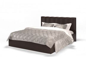 Кровать Элен 1600 + основание с ПМ (Лесмо brown) коричневый в Глазове - glazov.mebel-74.com | фото