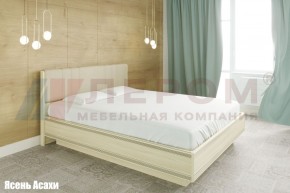 Кровать КР-1014 с мягким изголовьем в Глазове - glazov.mebel-74.com | фото
