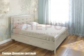 Кровать КР-1034 с мягким изголовьем в Глазове - glazov.mebel-74.com | фото