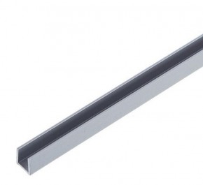 Планка торцевая "П" 4 мм для стеновой панели (алюминий) в Глазове - glazov.mebel-74.com | фото
