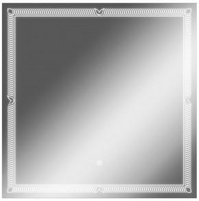 Зеркало Паликир 700х700 с подсветкой Домино (GL7051Z) в Глазове - glazov.mebel-74.com | фото